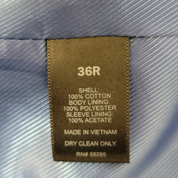 Express mens tuxedo Suit jacket black 36R - Picture 5 of 8